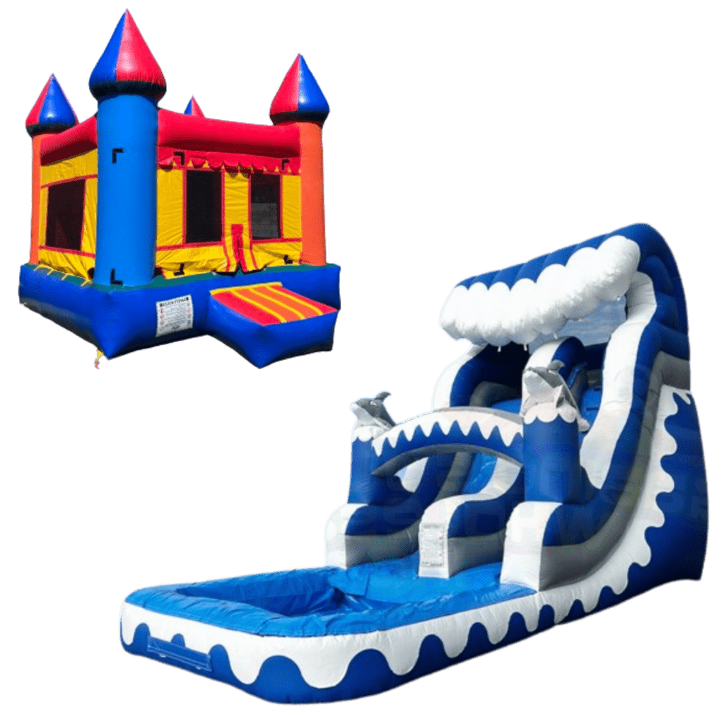 Blue Kangaroo Party Rentals Inland Empire CA Bounce House and Water