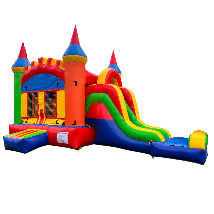 Large Castle Combo Jumper with Dry Slide