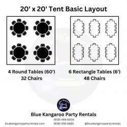 20' x 20' Tent