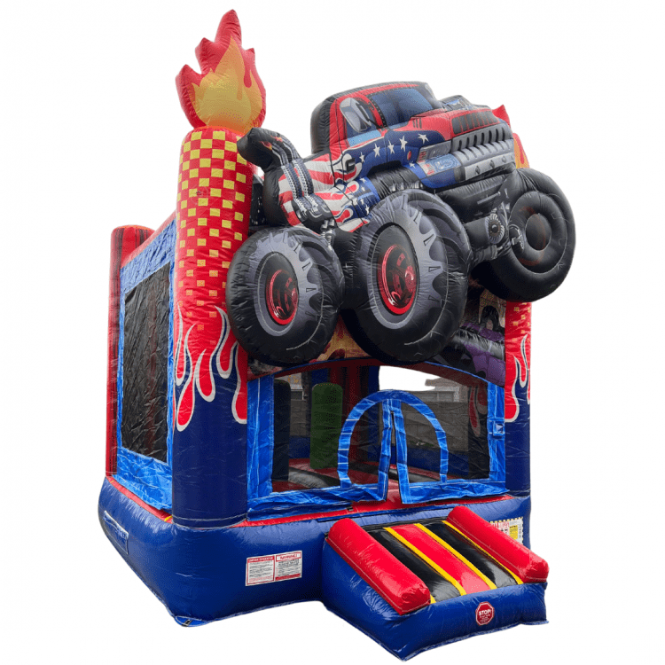 Monster Truck 3D Jumper 15' x 15'