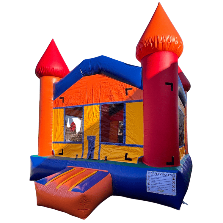Multi Color Castle Jumper 13' x 13'