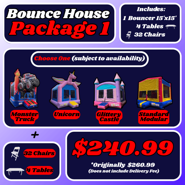 Bounce House Package 1