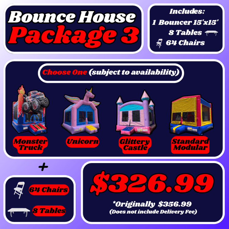 Bounce House Package 3