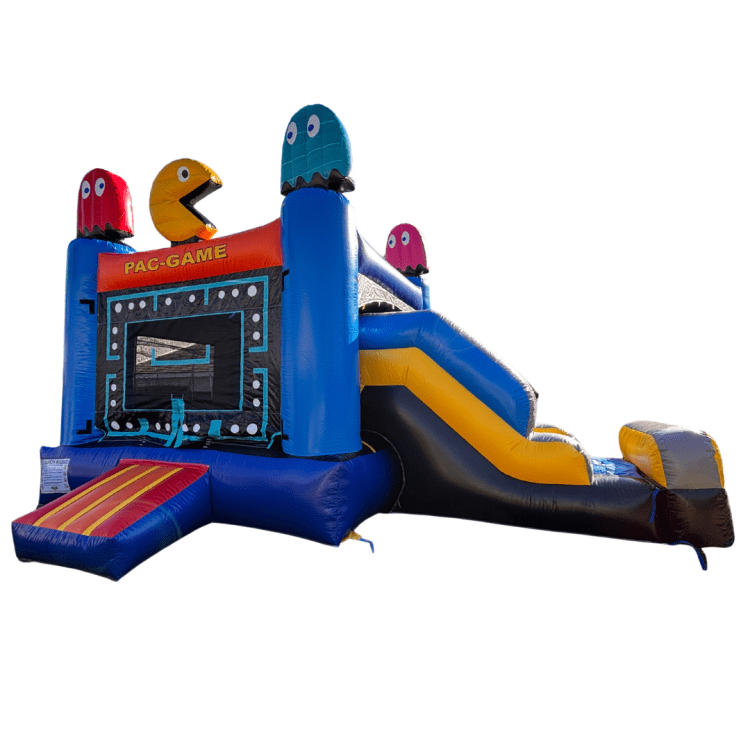 Pac-Man Themed Combo Jumper with Dry Slide