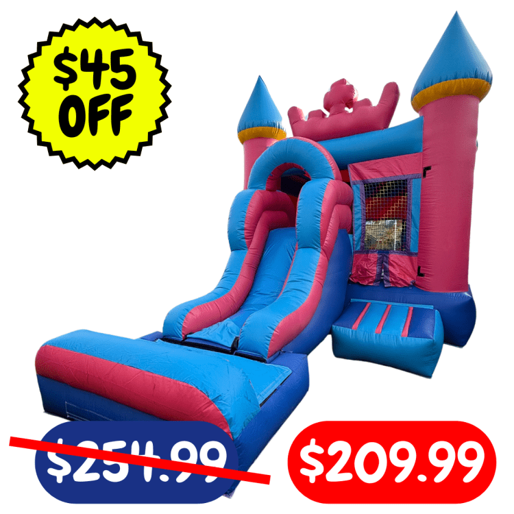Pink Castle Combo Jumper with Dry Slide