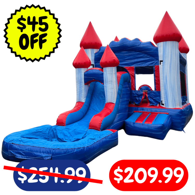 Castle Combo Jumper with Pool