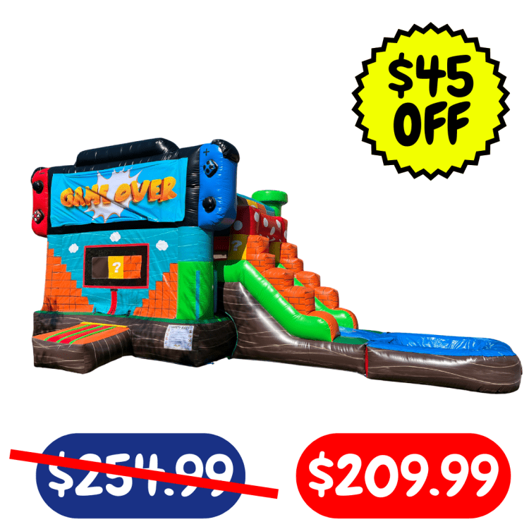 Mario Nintendo Themed Combo Jumper with Pool
