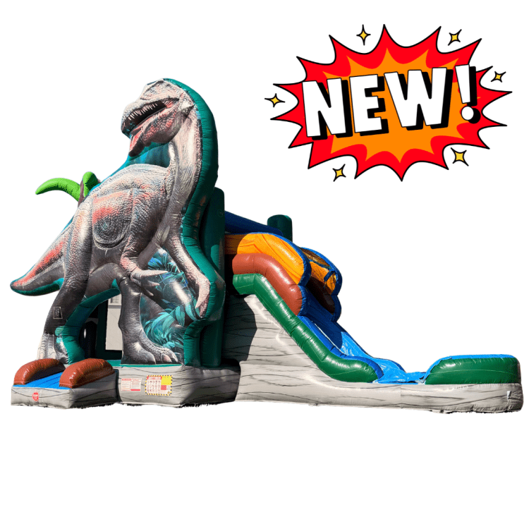 Dino Rush Combo Jumper with Slide