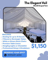 The Elegant Veil Drapery Package